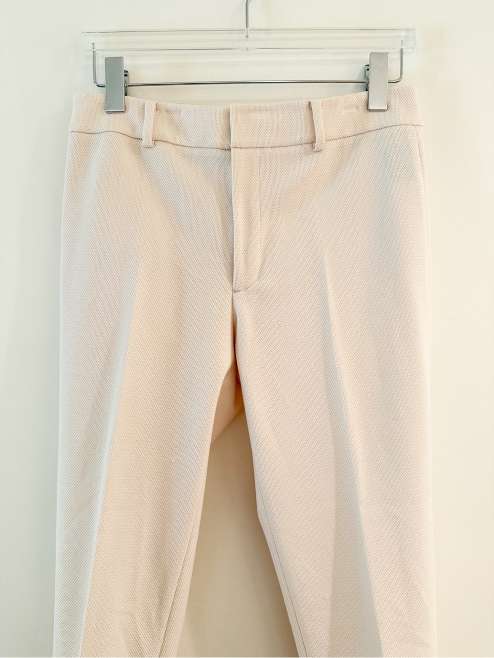 Club Monaco Women’s Textured Straight Leg Trouser Pants - Picture 3 of 13